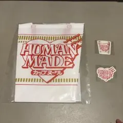 ヒューマンメイド カップヌードル エコバッグ＋ステッカー2枚 3点セット