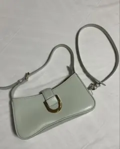 Charles&keith ハンド ショルダー バッグ グリーン