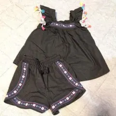 マイリトルワンダー　トップス　パンツ　100 95 セットアップ　今季