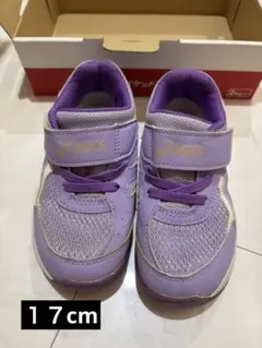 アシックス　スニーカー 17cm レーザービーム