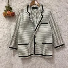 K*V様 ★milkBoy★ミルクボーイ 長袖 ボーダー ジャケット【F】上着のサムネイル