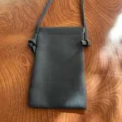 ブラック スマホショルダーバッグ