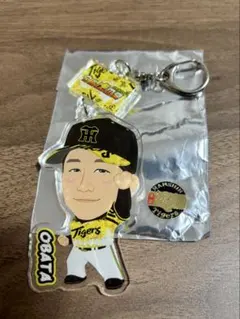 【阪神タイガース】小幡竜平 ガラコロ アクリルキーホルダー ウル虎の夏