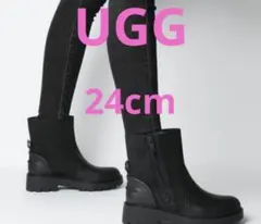 新品未使用 タグ付き UGG 24cm 黒 レインブーツ 長靴 アグ 楽天市場】ugg ブーツ 通販 アグ レインブーツ マット pvc 約