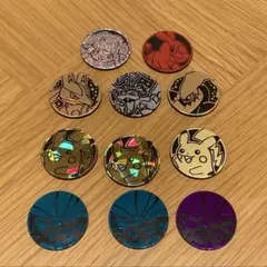ポケモンカード　ポケカ　コイン　ピカチュウ　リザードン　ルカリオ　ダークライ　ヨ