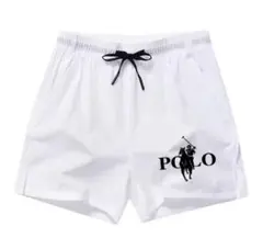 Polo Ralph Lauren ロゴ ショートパンツ ホワイトのサムネイル
