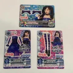 アイカツカード　スペシャルコラボ ゴシックスパイダーコーデ　橋本環奈　ちゃお