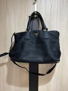 PRADA プラダ VIT.DAINO ダイノ グレージュ ハンドバッグ トート 