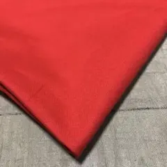 ⑥【在庫限り】　日本製　120cm　11号帆布　赤　生地　ハギレ