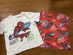 H&M スパイダーマン Tシャツ 2枚セット 110-116cmのサムネイル