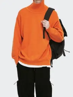 Lazy Tokyo タートルネックセーター