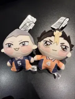 ハイキュー!! ちょぴぬいぷち 西谷夕 田中　2種セット