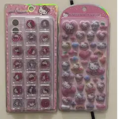 【24H発送正規品】ハローキティ シール コットンパフィー おはじきシール