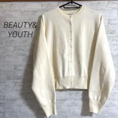 BEAUTY&YOUTH UNITED ARROWS カーディガン 白 長袖のサムネイル