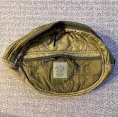 古*読様 キムタク　US Customized Quilted Body Bag キムタク ボディバッグ ウエストバッグカーキ木村拓哉 US Customized