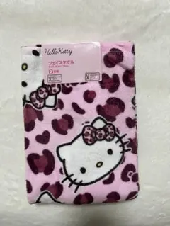 ハローキティ ♡フェイスタオル 2枚組
