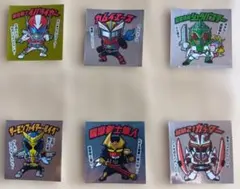 ローソン限定 ご当地ヒーローシールセット6枚