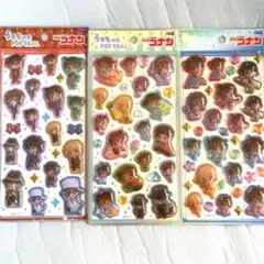 名探偵コナン うるちゅるPOPシール3枚セット正規品即発送のサムネイル