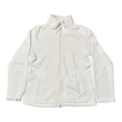 UNIQLO リバーシブル フリース L ホワイト ジップアップ