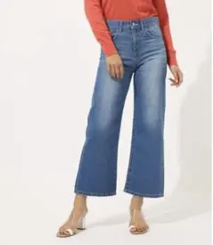 AZUL by moussy ストレートデニム ジーンズ