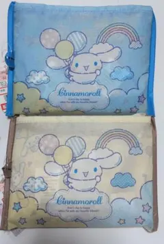 シナモンロール　エコバッグ　お買い物バッグ　2個セット　しまむら