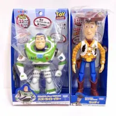トイ・ストーリー 英語と日本語！おしゃべりフレンズ バズ＆ウッディ　セット売り