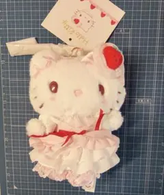 【本日発送】サンリオ　いちご　マスコットバッグチャーム　ハローキティ