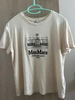 MaxMara 数式プリント Tシャツ ホワイト - メルカリ