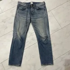 日本製Lee UNION MADE CROLLA 革パッチ アンクル丈 Sサイズのサムネイル