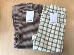 未使用　ペアマノン　長ズボン　2本セット　120㎝