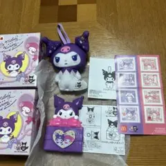 マクドナルド　クロミ2種とシールのセット(10/11マイメロ追加)