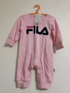 【新品タグ付き】FILA ピンクロンパース