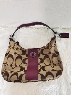 COACH コーチ シグネチャー 2WAY ワンショルダー y2k