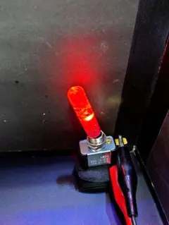 手作り水中花スイッチON‐OFF 根元青ラメ LED青 12v24v共用 - メルカリ