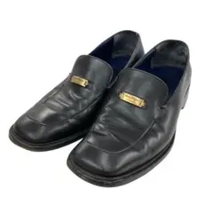 Salvatore Ferragamo フェラガモ レザー ローファー ブラック