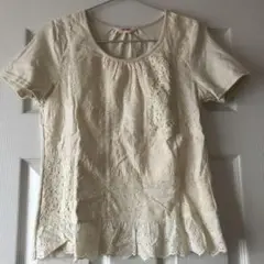 ♡ピンクハウス♡ レース　パッチワーク　Tシャツ　カットソーのサムネイル