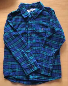 グローバルワーク　チェックシャツ　120