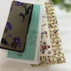 【新品】レディース花柄ハンカチ 3枚セット