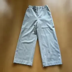 【GALERIE VIE】グレー ワイドパンツ