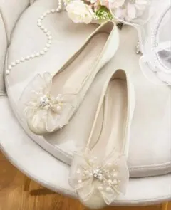 【完売品】✨ブライダルパンプス ウェディングシューズ ゴールド 24cm