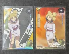 NARUTO ナルト シカマル テマリ エッチングカード セット - メルカリ