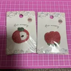 新品未使用品ヘアアクセサリー　コームピン　2個セット　赤ちゃん　ベイビー　セリア