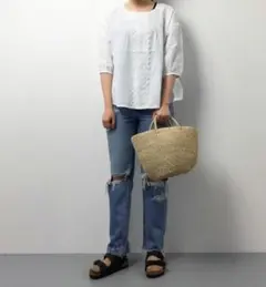 SMS2 【新品】レース装飾 ブラウス