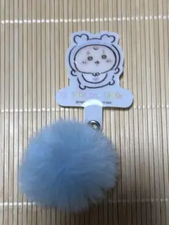 ちいかわbaby ノベルティ ぽんぽんチャーム付きフォンタブ 古本屋 かにちゃん