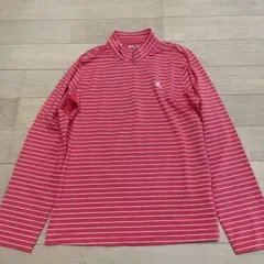 アディダス　ハーフジップ　長袖ゴルフウェア