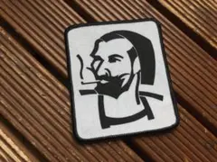 【70's ZIG-ZAG ワッペン】ビンテージ ジグザグマン マリファナ