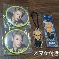 三代目JSB 15周年スタジアム　レアクッションELLY &缶バッチ 三代目 J SOUL BROTHERS 15TH ANNIVERSARY STADIUM LIVE 