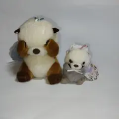 うきうきらっこ　マスコット　らっつ　べいびー　らいちゃん　２コセットのサムネイル