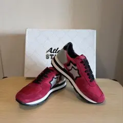 Atlantic STARS VEGA レッド シルバー EU36 新品箱付