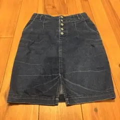 ダークデニム タイトスカート